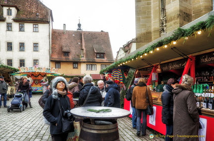 Christmas market on the Gruner Markt